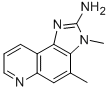 Structure of 2-AMINO-3,4-DIMETHYL-3H-IMIDAZO [4,5-F]QUINOLINE