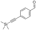 Structure of 4-(Trimethylsilyl)ethynylbenzaldehyde