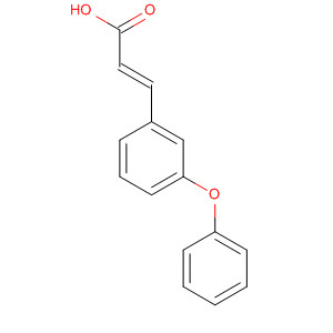 Structure of 2-Propenoic acid, 3-(3-phenoxyphenyl)-, (E)-