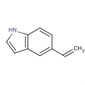 Structure of 1H-Indole, 5-ethenyl-