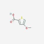 Structure of 4-Methoxy-2-thiophenecarboxylic acid