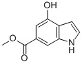 Structure of 4-HYDROXY-1H-INDOLE-6-CARBOXYLIC ACID METHYL ESTER