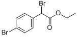 Structure of ETHYL 2-BROMO-(4-BROMOPHENYL)ACETATE