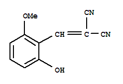 Propanedinitrile,2-[(2-hydroxy-6-methoxyphenyl)methylene]-结构式
