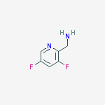 Structure of (3,5-difluoropyridin-2-yl)methanamine