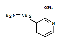 3-Pyridinemethanamine,2-phenoxy-结构式
