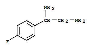 Structure of 1,2-Ethanediamine,1-(4-fluorophenyl)-