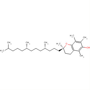 2H-1-Benzopyran-6-ol,3,4-dihydro-2,5,7,8-tetramethyl-2-[(4S,8S)-4,8,12-trimethyltridecyl]-,(2R)-结构式