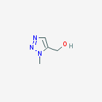 Structure of 1H-1,2,3-TRIAZOLE-5-METHANOL, 1-METHYL-