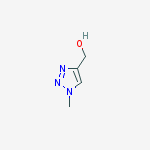 Structure of 1H-1,2,3-Triazole-4-methanol, 1-methyl-