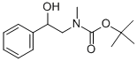 Structure of (2-HYDROXY-2-PHENYL-ETHYL)-METHYL-CARBAMIC ACID TERT-BUTYL ESTER