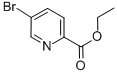 Structure of 5-bromo-2-pyridinecarboxylic acid ethyl ester