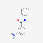 Structure of 3-Amino-N-cyclohexylbenzamide