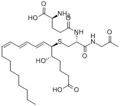 Structure of LEUKOTRIENE C3