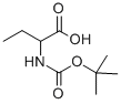 N-BOC-2-氨基丁酸结构式