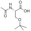 Structure of ACETYL-O-T-BUTYL-L-SERINE