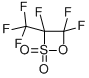 Structure of TRIFLUORO-3-TRIFLUOROMETHYL-1,2-OXATHIETANE-2,2-DIOXIDE