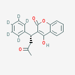 Structure of 4-hydroxy-3-[(1r)-3-oxo-1-(2h5)phenylbutyl]-2h-chromen-2-one
