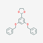 Structure of 2-(3,5-Bis(benzyloxy)phenyl)-1,3-dioxolane
