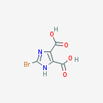 Structure of 2-Bromo--methyl-H-imidazole-4,5-dicarboxylic acid
