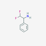 Structure of Benzenemethanamine, a-(difluoromethyl)-