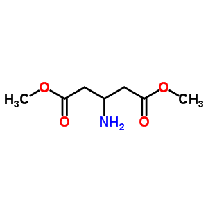 Structure of dimethyl 3-aminopentanedioate