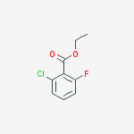 Structure of Ethyl 2-chloro-6-fluorobenzoate