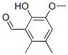 Structure of 2-Hydroxy-3-methoxy-5,6-dimethylbenzaldehyde