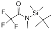 N-(特丁基二甲基硅)-N-甲基三氟乙酰胺结构式
