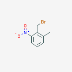Structure of 1-(bromomethyl)-6-methyl-2-nitrobenzene