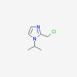 Structure of 2-CHLOROMETHYL-1-ISOPROPYL-1H-IMIDAZOLE
