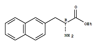Structure of (R)-2-Amino-3-(2-naphthyl)propionicacidethylester