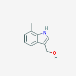 Structure of (7-methyl-1h-indol-3-yl)methanol