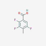 Structure of 2,3,5-Trifluoro-4-methylbenzoic Acid