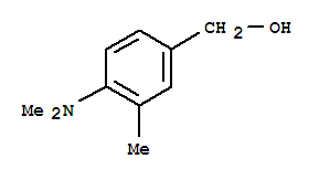 Structure of Benzenemethanol,4-(dimethylamino)-3-methyl-