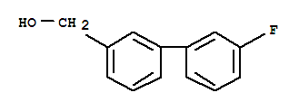 3-(3-Fluorophenyl)benzyl alcohol结构式