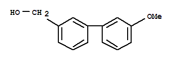 3-(2-Hydroxyphenyl)benzyl alcohol结构式