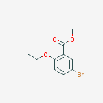 Structure of 5-Bromo-2-EthoxyBenzoic Acid Methyl Ester