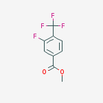Structure of Methyl 3-fluoro-4-trifluoroMethylbenzoate
