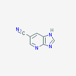 Structure of 3H-IMidazo[4,5-b]pyridine-6-carbonitrile