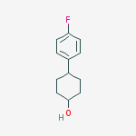 Structure of 4-(4-FLUORO-PHENYL)-CYCLOHEXANOL
