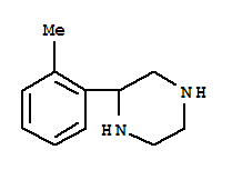 Structure of 2-o-tolylpiperazine