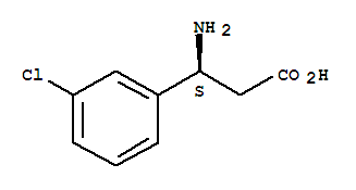 Structure of (S)-3-(3-CHLOROPHENYL)-BETA-ALANINE
