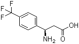 Structure of (R)-3-AMINO-3-(4-TRIFLUOROMETHYL-PHENYL)-PROPIONIC ACID