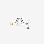 Structure of 1-(5-bromo-1,3-thiazol-2-yl)ethan-1-one