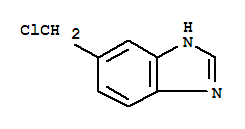 1H-Benzimidazole,6-(chloromethyl)-结构式