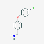 Structure of Benzenemethanamine, 4-(4-chlorophenoxy)-
