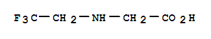 Structure of Glycine,N-(2,2,2-trifluoroethyl)-