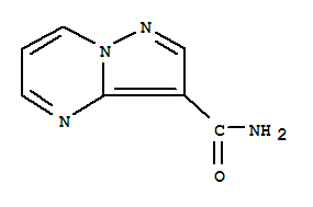吡唑并[1,5-a]嘧啶-3-甲酰胺结构式