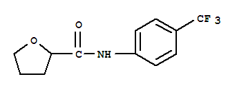 Structure of 2-FURANCARBOXAMIDE,TETRAHYDRO-N-[4-(TRIFLUOROMETHYL)PHENYL]-